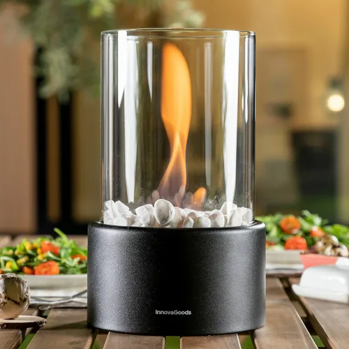 Vista 9 de Chimenea de Mesa de Bioetanol Decorativa Heatfir InnovaGoods