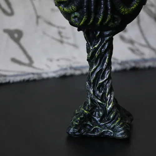 Vista 7 de alikiki Cthulhu - Cáliz de vino inoxidable de 7 onzas, regalo D&D