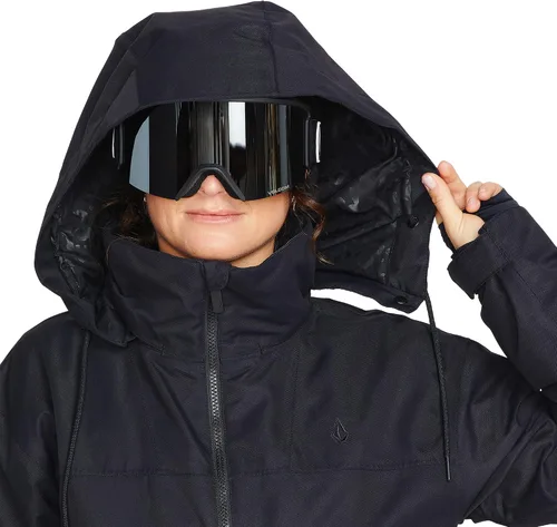 Vista 10 de Volcom Chaqueta de invierno con capucha Hailyn Snowboard Ski para mujer