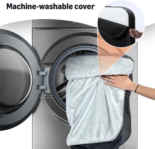 Vista 6 de Amazon Basics Cama lavable en forma de L para perros grandes, sofá cama antideslizante para mascotas para perros de interior, cama jaula, 42 x 30 x