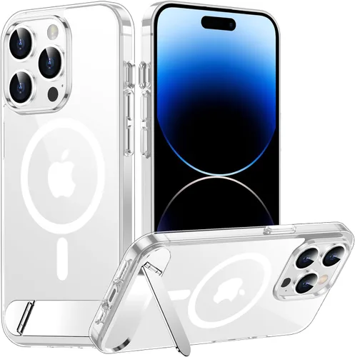 Vista 89 de Funda para iPhone 11 con compatibilidad magnética, [Soporte invisible incorporado][Compatible con MagSafe]
