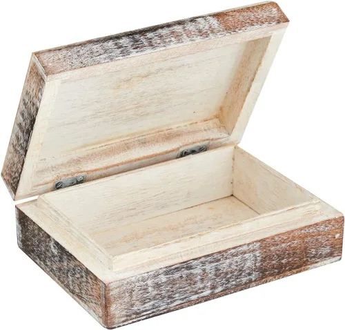 Vista 5 de Caja organizadora de joyería de búho de madera hecha a mano caja organizadora de joyas para mujeres y niñas caja de recuerdo decorativa