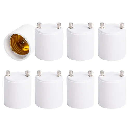 Vista 11 de Paquete de 2 adaptadores JACKYLED GU24 a E26, hasta 392 ℉ resistentes al