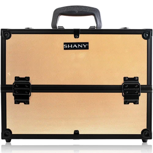 Vista 2 de SHANY Essential Pro - Estuche de maquillaje de tren con caja de cosméticos, estuche de maquillaje portátil, organizador de belleza, almacenamiento