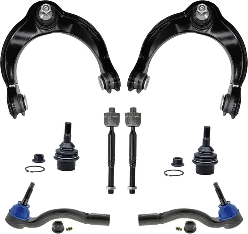 Vista 90 de Detroit Axle - Kit de brazos de control de extremo de 8 piezas para Toyota 2001-2003 Highlander 2002-2003 Camry Lexus ES300, 2 conjuntos de brazos