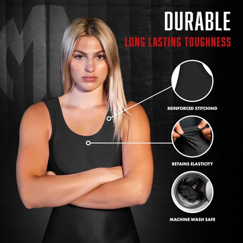 Vista 5 de Matman Edge Wrestling Singlet Mujeres Spandex Levantamiento de Pesas Color Sólido