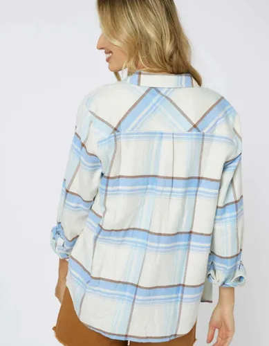 Vista 2 de O'NEILL Camiseta de manga larga Logan para mujer, hueso, L, Hueso Logan