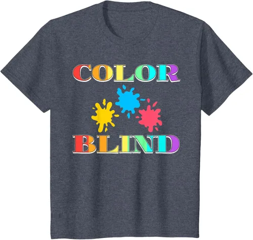 Vista 14 de Color Blind Camiseta Test Funny Glasses Visions