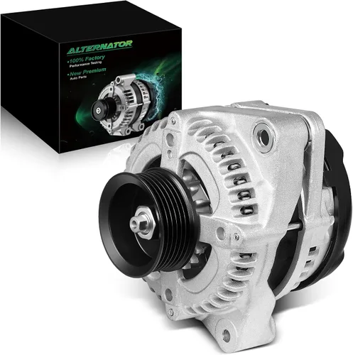 Vista 44 de Alternador de 4.0L para: Ford Explorer 2002 2003 2004, Explorer Sport Trac 2001-2004 para: Mercury Mountaineer 2001-2004, polea de 6 ranuras de 12V
