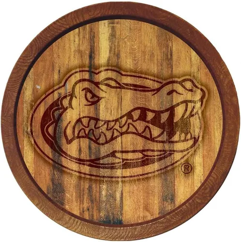 Vista 156 de The Fan Brands NCAA Alabama Crimson Tide: "Faux" - Letrero de barra del equipo deportivo, decoración para el hogar, dormitorio, garaje, oficina