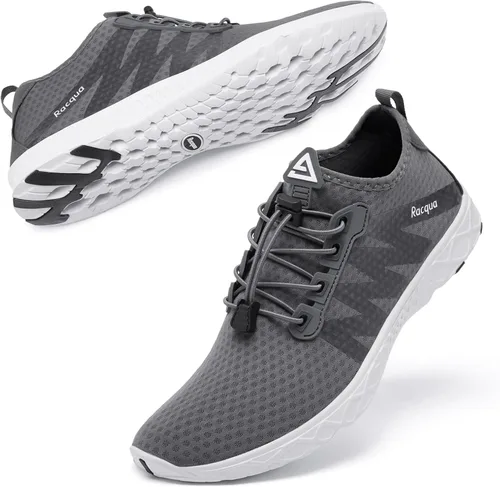 Vista 2 de Racqua Zapatos de agua de malla transpirable para mujeres y hombres