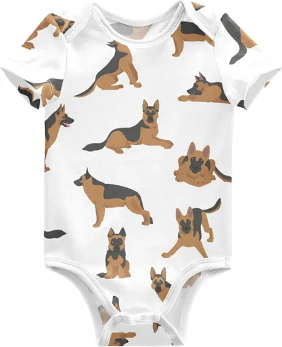 Vista 26 de vvfelixl Bodies para bebé niña negro Pug blanco manga corta algodón ropa de bebé para niñas 0-24 meses Multi1