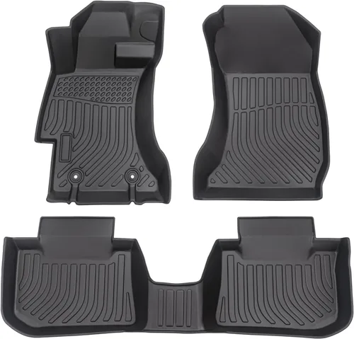 Vista 22 de Alfombrillas para todo tipo de clima para Ford Explorer 2011-2014 (no apto para asientos de cubo), tapetes para el piso de 1ª y 2ª y fila, 3D