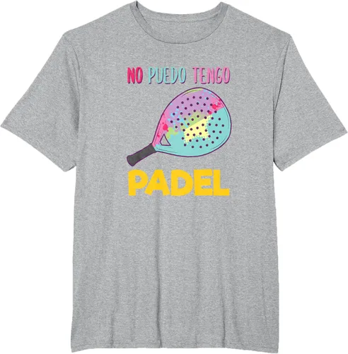 Vista 16 de Pala de pádel Pádel Pádel No Puedo Camiseta de Padel Tengo