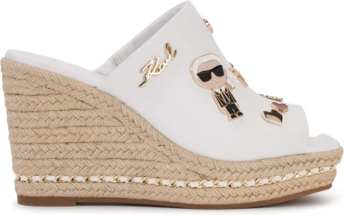 Vista 8 de Karl Lagerfeld Paris Women's Corissa Pins Wedge Fun Sandal