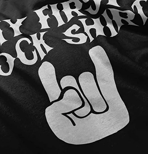 Vista 3 de Brisco Brands My First Rock Outfit - Mameluco para bebé para niños o niñas