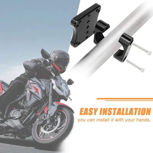 Vista 6 de xitomer Soporte GPS para Africa Twin CRF1000L 2016-2019/R1200 GS/GSA 2014-2018 / Tenere 700 2020-2024 / Super Tenere XTZ1200 / Tuareg 660 / V Storm