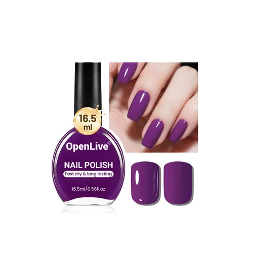 Vista 22 de OpenLive Kit de polvo de inmersión para uñas, kit de inicio de polvo de inmersión de uñas de 56 colores, secado rápido, para manicura de inmersión