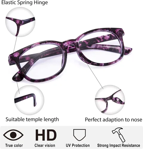 Vista 4 de EYEGUARD - Gafas de lectura (4 unidades), diseño de lectores