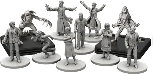 Vista 3 de Asmodee Les Demeures de l'Escarant 2 Edición Juego de mesa Juego de mesa cooperativo
