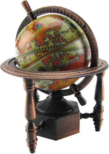 Vista 2 de 1:12 Miniature World Globe Dollhouse/Diorama Accesorio Die Cast Sacapuntas