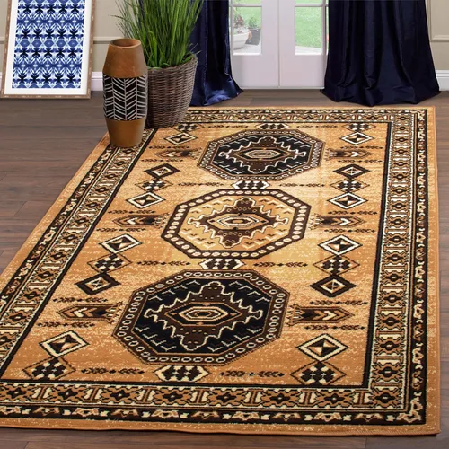 Vista 2 de Superior Alfombra Takeo Collection (6'x9') Caramelo