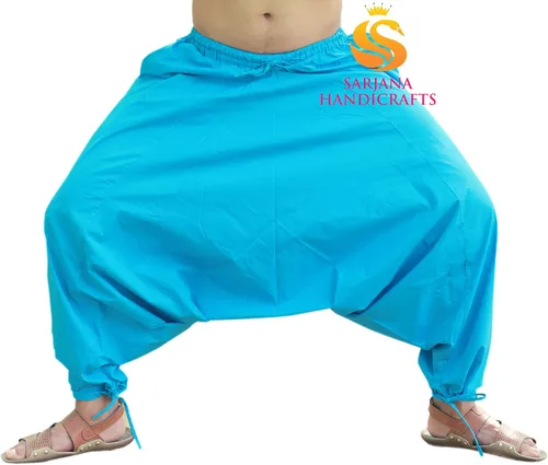 Vista 3 de SARJANA HANDICRAFTS Pantalones bohemios de algodón para hombre
