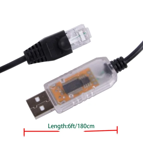 Vista 3 de Cable de programación serie USB a RJ45 RS485 para Delta IFD6500 Comunicación RS485 Adaptador Convertidor Cable Soporte Win10