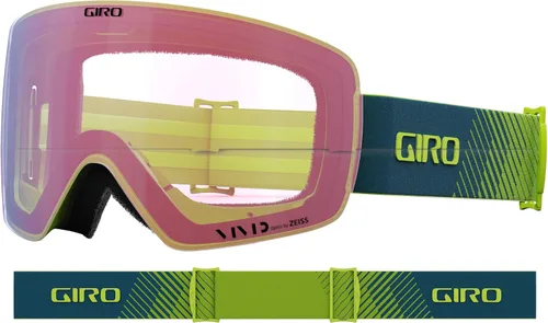 Vista 3 de Giro Gafas de esquí de snowboard Contour para hombres y mujeres, cambio rápido magnético con 2 lentes VIVID, tecnología de ventilación antivaho - OTG