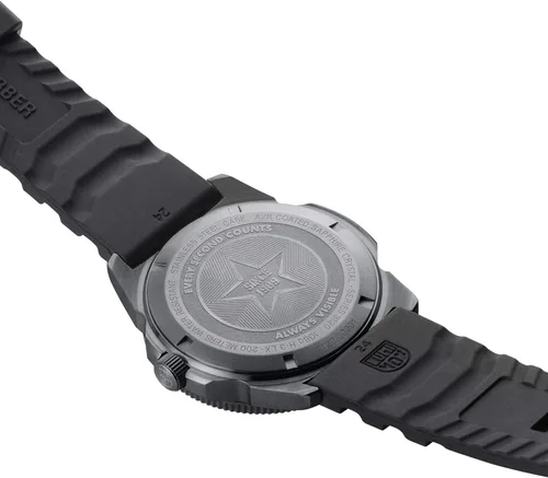 Vista 3 de Luminox Pacific Diver Sea Series Black Out - Reloj de buceo analógico de 1.732in para hombre, Negro -, Buceador