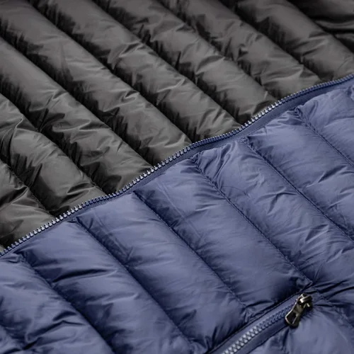 Vista 6 de Chaleco acolchado de invierno para hombre con capucha