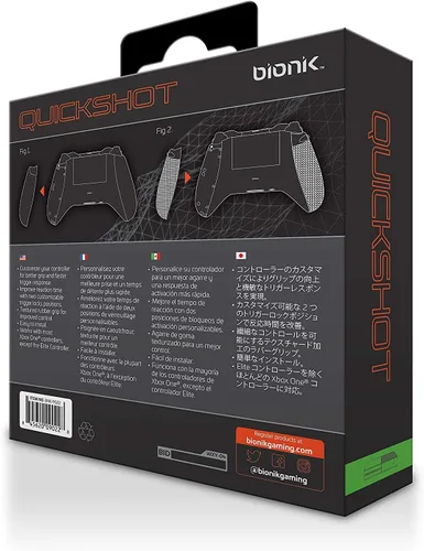 Vista 5 de Bionik Quickshot para Xbox One - Blanco