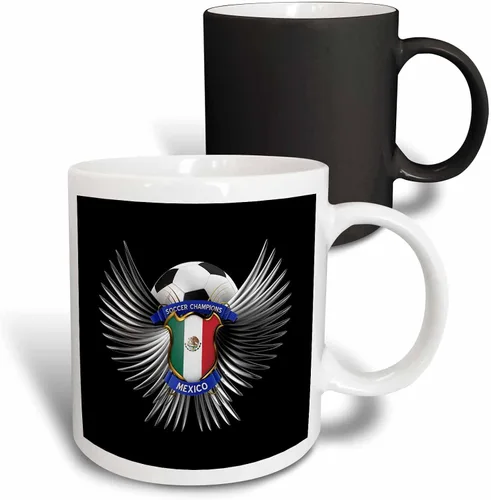 Vista 11 de 3dRose 159472_4 - Taza, 11 onzas, color negro