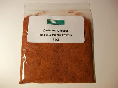 Vista 2 de PIMIENTA CHIPOLTE, SECA N MOLIDO, 1 onza, delicioso condimento fresco y picante.