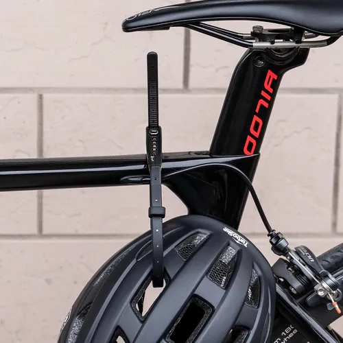 Vista 6 de CXWXC Cerradura de amarre con cremallera, 4 dígitos para casco de bicicleta, motocicleta, patineta, esquís, snowboard, cochecito y gabinete, ideal