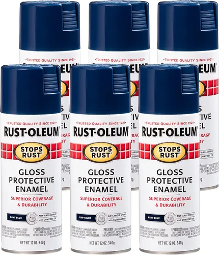 Vista 49 de Rust-Oleum 7776830 - Pintura en aerosol para prevención del óxido, 12 onzas, negro plano