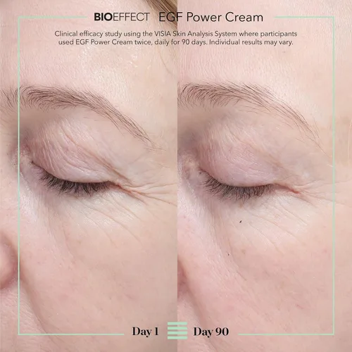 Vista 4 de BIOEFFECT EGF Power Cream Crema avanzada para rostro y cuello que desafía la edad con factor de crecimiento epidérmico + ácido hialurónico +