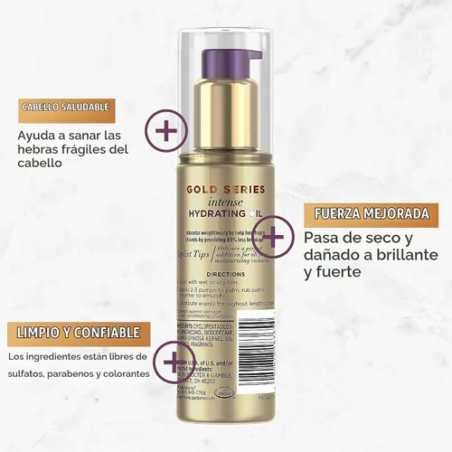Vista 4 de Acondicionador de Pantene Pro-V Gold Series para definir los rizos