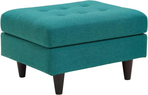 Vista 15 de Modway EEI-1547-DOR Empress Mid-Century - Sofá biplaza tapizado de tela en gris
