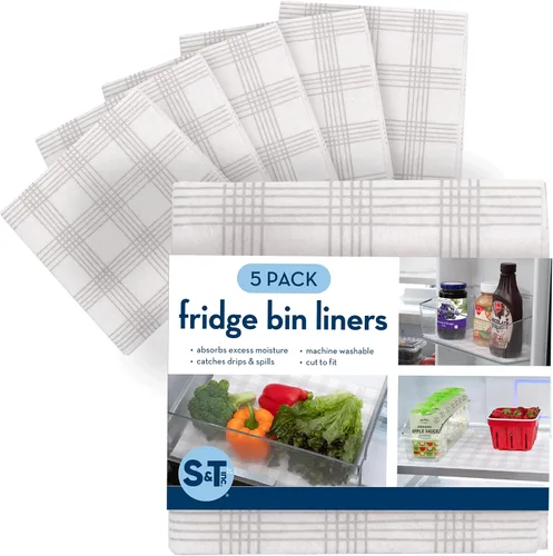 Vista 8 de S&T INC. Revestimientos para refrigeradores, revestimientos para estantes de armarios de cocina y contenedores de almacenamiento, revestimientos