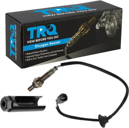 Vista 241 de TRQ Sensor de Oxígeno O2 de 4 Hilos de Banda Estrecha Compatible con VW Atlas 2.0L 2018-21, VW GTI 2.0L 2016-18, Audi A3 Quattro 2.0L 2015-18, VW