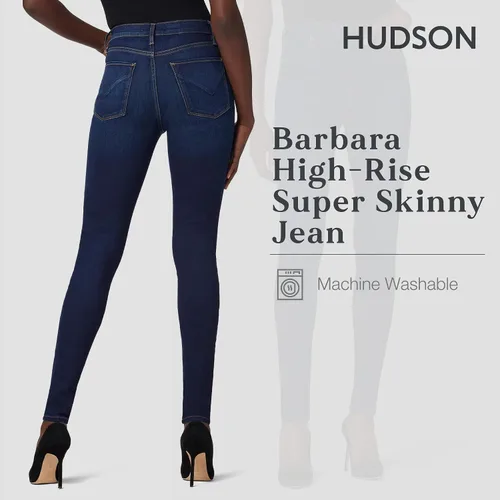Vista 3 de HUDSON Women's Barbara High Rise Super Skinny Jean