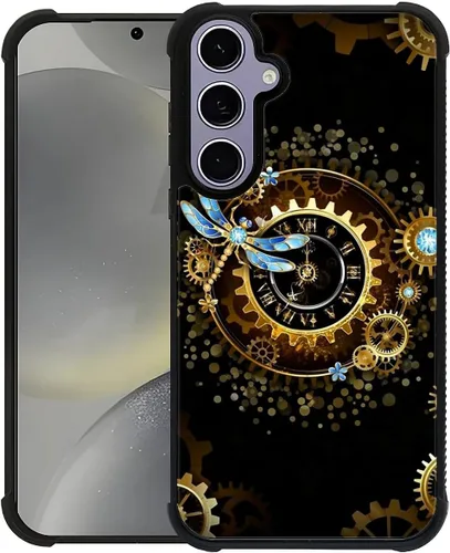 Vista 77 de ZHEGAILIAN Funda compatible con Samsung Galaxy S21, funda de vidrio orgánico para niñas, mujeres y hombres, diseño de cuatro esquinas, antiarañazos