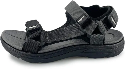 Vista 3 de TISGOTAN Sandalias de verano para niños, sandalias de senderismo con correas ajustables para niños pequeños y grandes