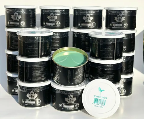 Vista 5 de Sharonelle Cera suave de árbol de té natural para pieles sensibles en 14 oz. (1)