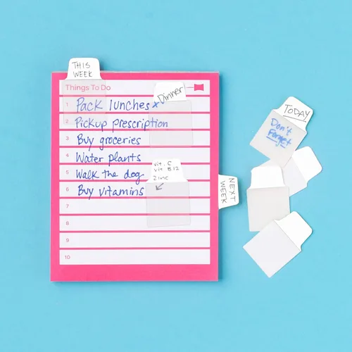 Vista 9 de Avery Mini Ultra Tabs, 1" x 1.5", 2 lados escribibles, blanco, 40 pestañas reposicionables (74788)