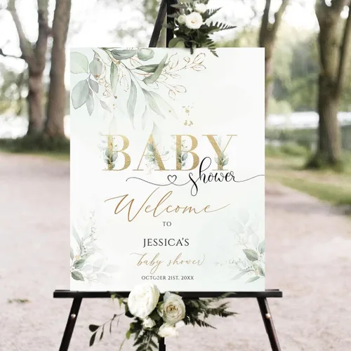 Vista 23 de Generic Letrero de bienvenida con lazo rosa para baby shower, para niña, de plástico, tamaño completo