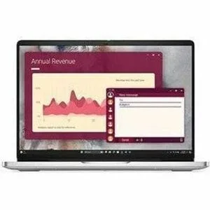 Vista 2 de Dell Pro 14 PC 14250 laptop Core Ultra 7