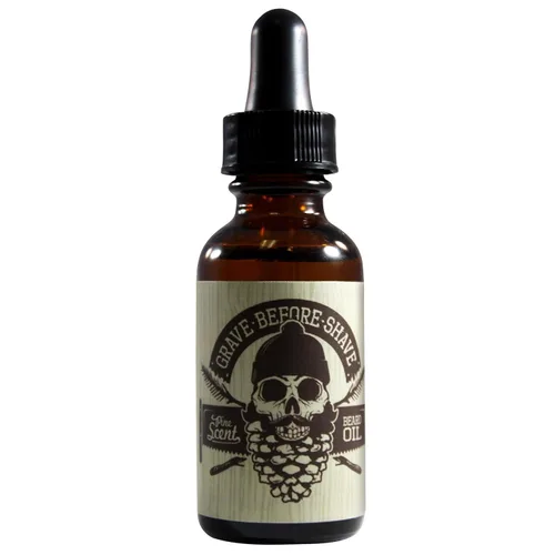 Vista 12 de Grave Before Shave™ Aceite para barba (aroma a ron de bahía) 4 onzas. Botella