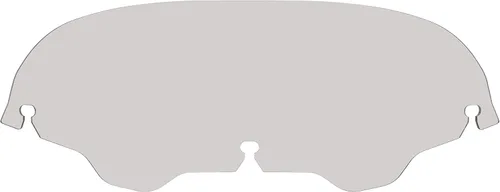 Vista 8 de Memphis Shades MEP8101 Parabrisas Negro (Reemplazo Para Baggers 5" Hd 96-13 Flht)